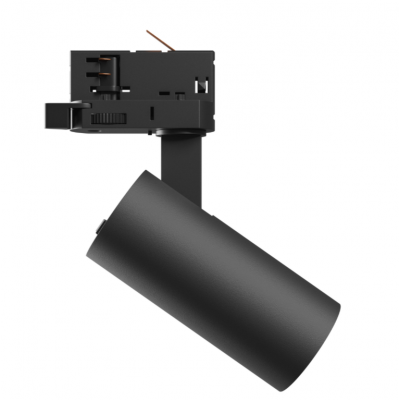 ANDROMEDA PRIME NA SZYNOPRZEWÓD 3F CCT 24W 230V 25st IP20 śr.76x177x228mm CZARNY SPECTRUM (SLI033036CCT_PW)